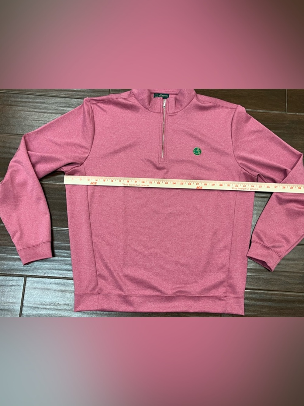 NWOT Berckmans Place 1934 MASTERS AUGUSTA Golf 1/4 Zip Pullover - XL - Picture 6 of 12